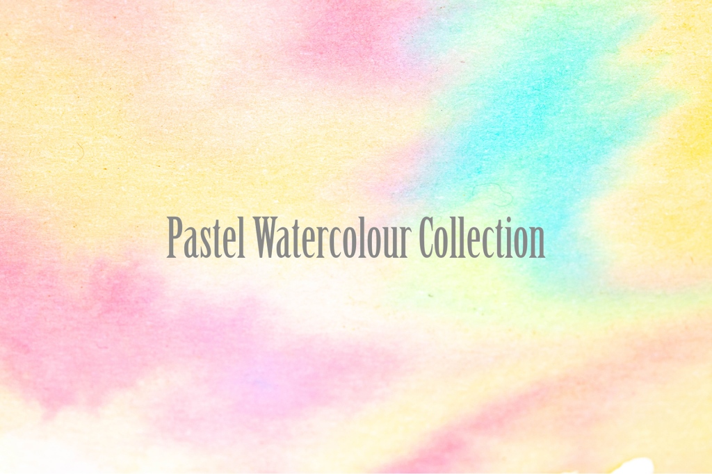 Gentle Pastel Watercolour Wash Backgrounds by Squeeb Creative