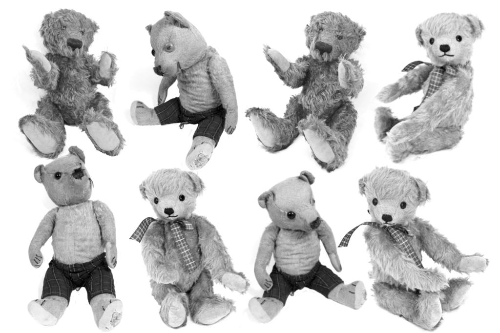 Vintage Teddy Bear Brush Stamp Collection For Procreate by Squeeb Creative
